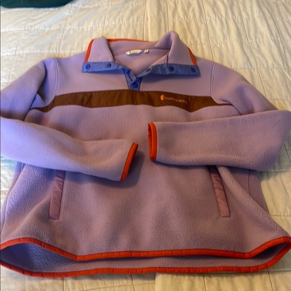 Cotopaxi Lavender Fleece with Pink Trim - Picture 1 of 2